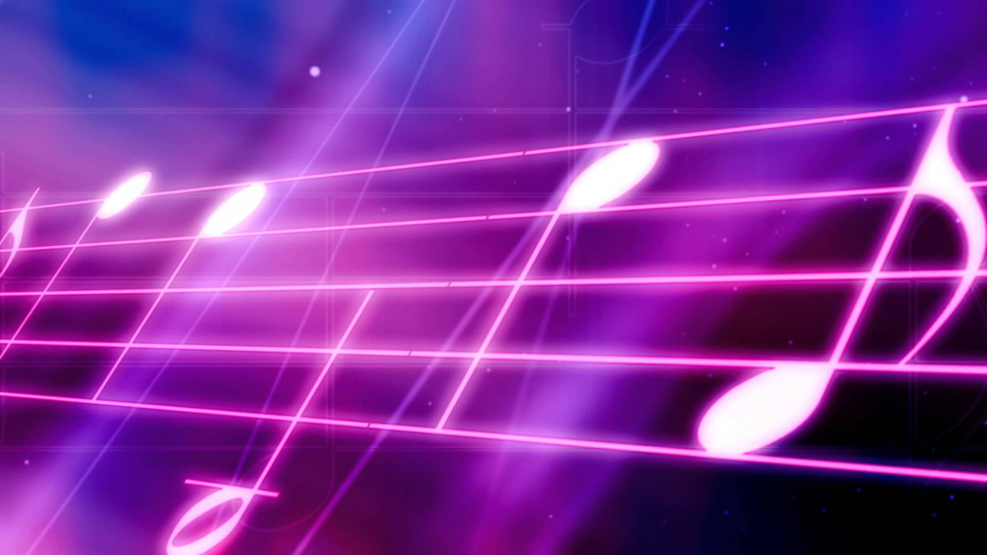 neon purple, gospel musical notes, neon pink musical notes, Full HD Desktop Wallpaper
