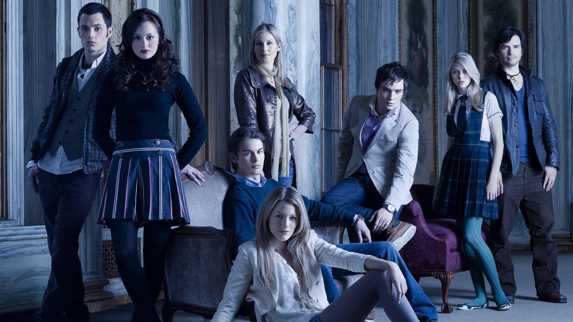 Gossip Girl, cast aesthetic, young adults, Full HD Desktop Wallpaper
