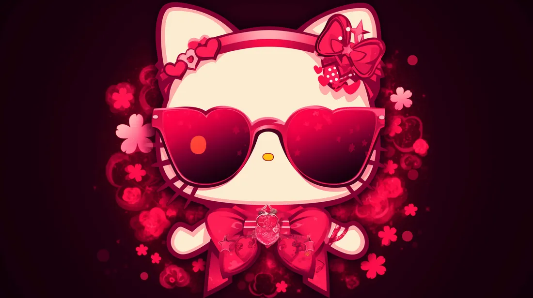 Goth Hello Kitty Aesthetic