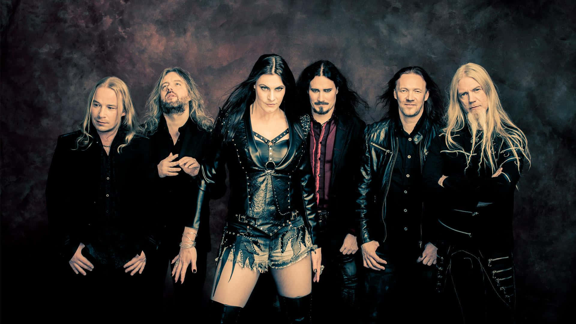 gothic aesthetic, metal band, leather, Full HD Desktop Wallpaper