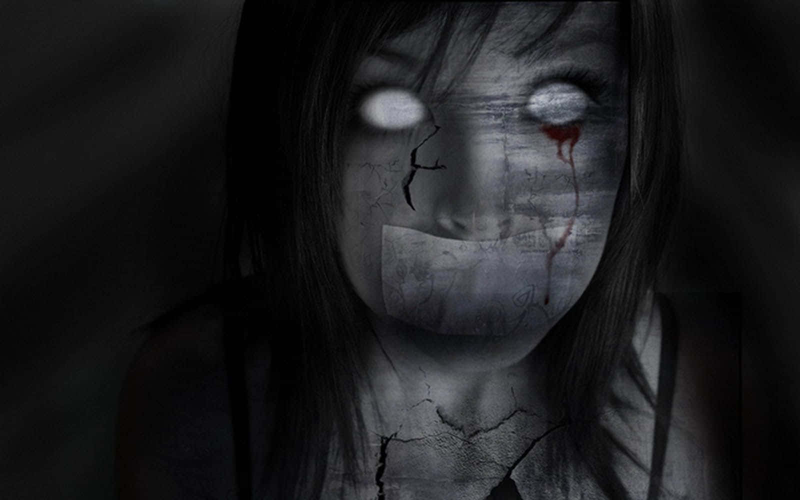 Gothic Computer, 1600 x 1000, glowing eyes, HD Desktop Wallpaper