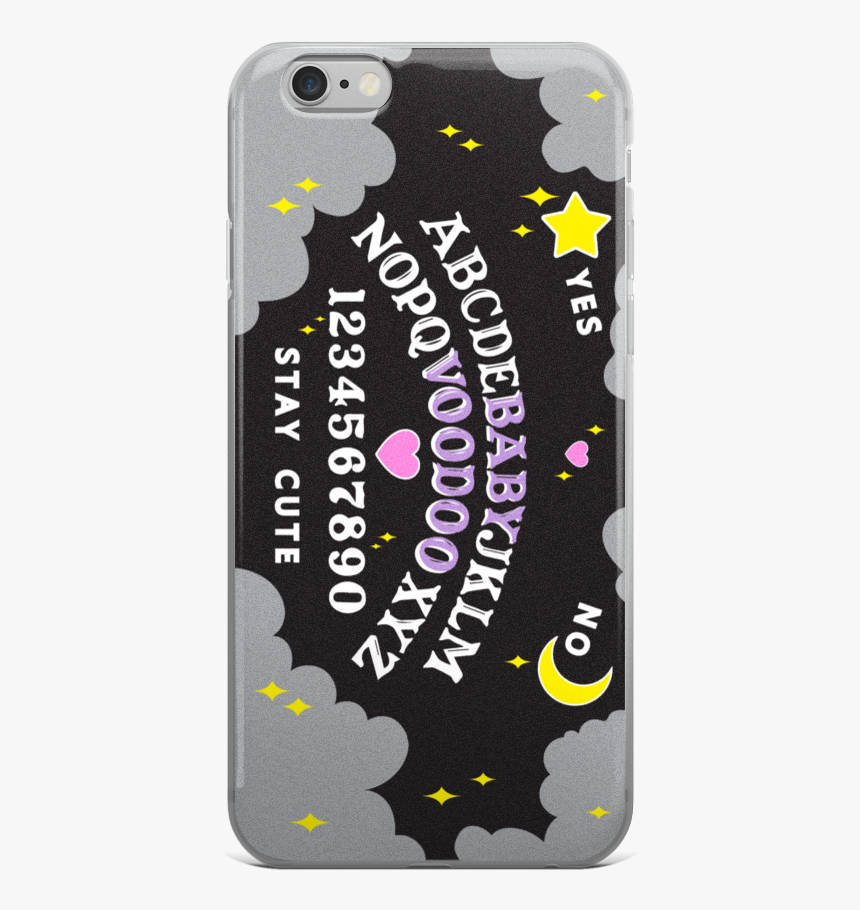 Ouija board, black, white letters, SD Phone Wallpaper