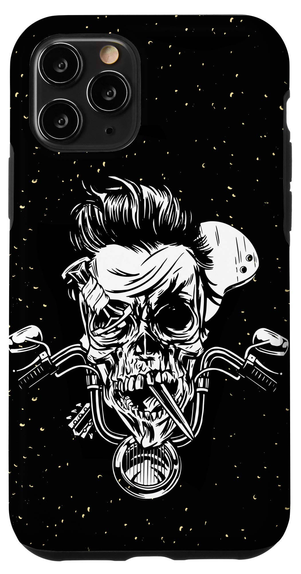 Gothic Phone, skull, mohawk, Full HD Phone Wallpaper