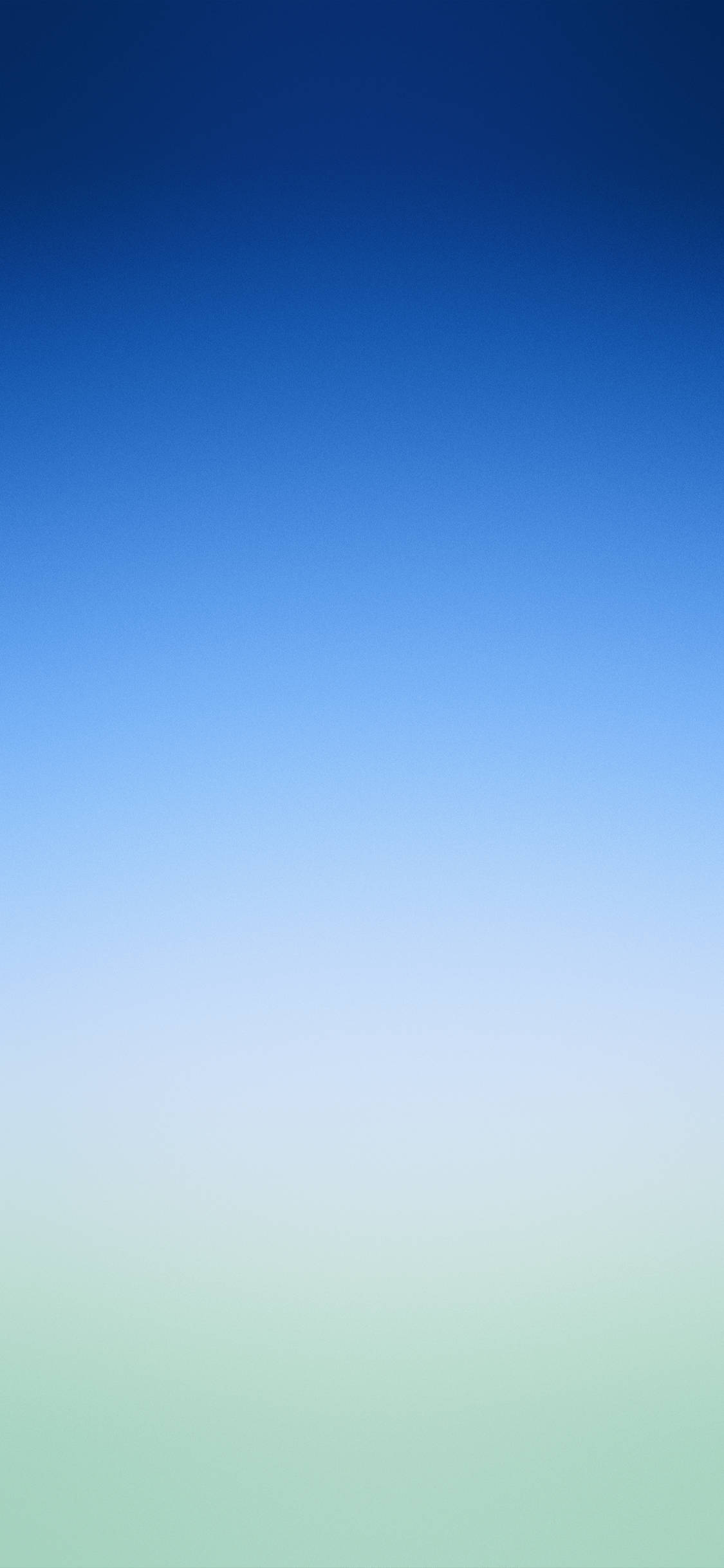 Gradient iPhone, deep blue, soft mint green, Full HD Phone Wallpaper