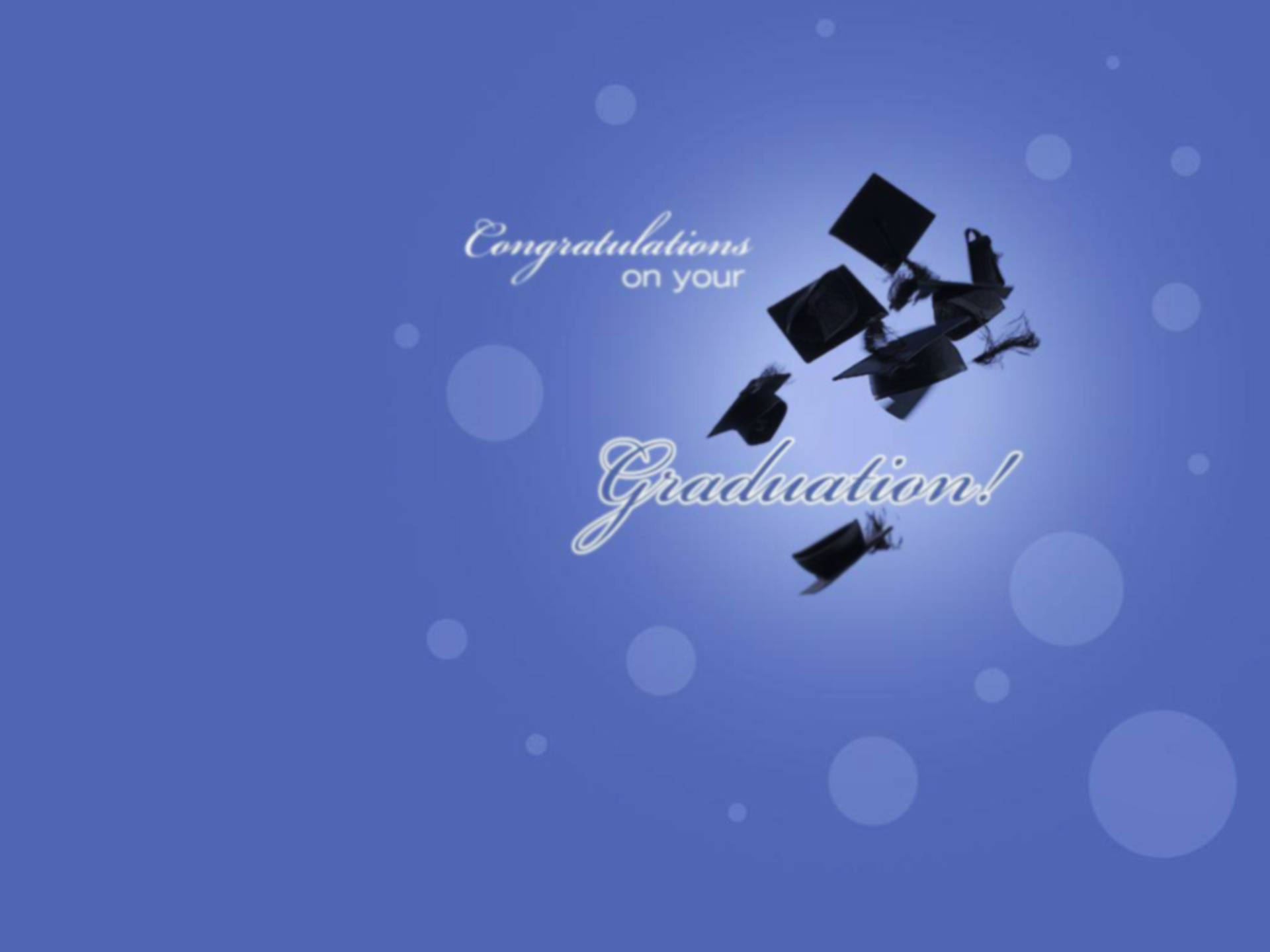 purple aesthetic, graduation, soft blue backdrop, Full HD Desktop Wallpaper