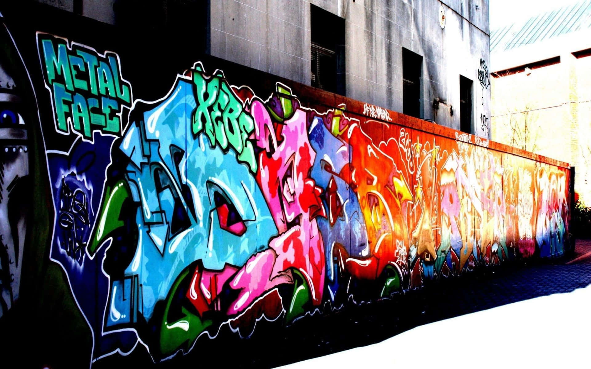Graffiti Desktop, 1920 x 1200, concrete wall, Full HD Desktop Wallpaper