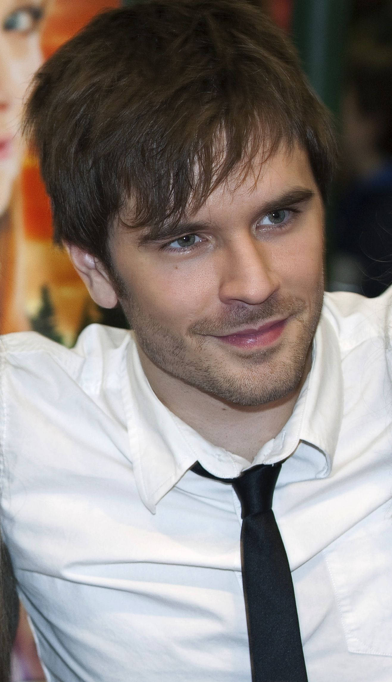 Graham Wardle, black necktie, white shirt, Full HD Phone Wallpaper
