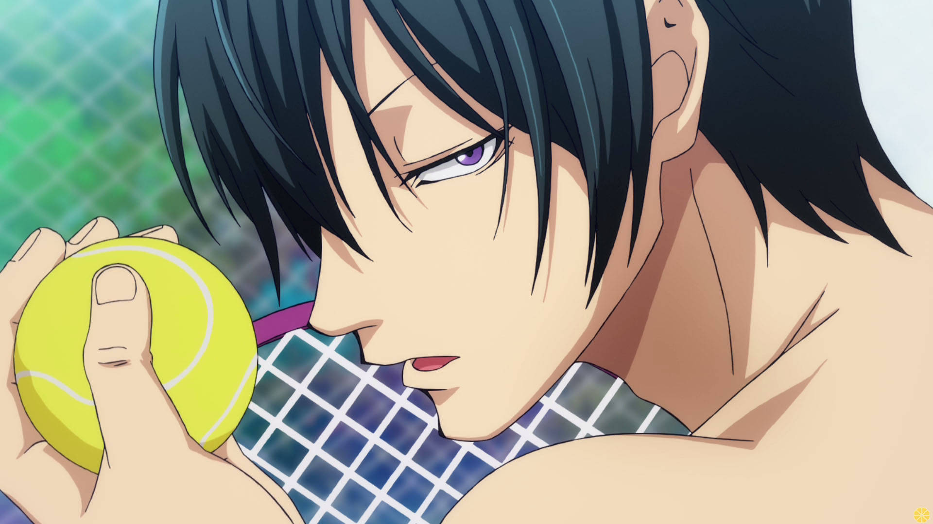 Grand Blue, tennis ball, yellow tennis ball, Full HD Desktop Wallpaper