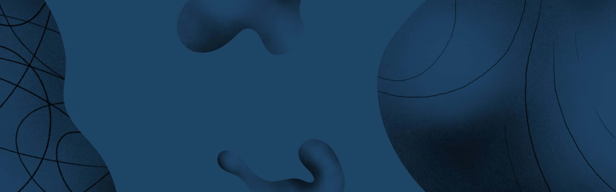 Grand Canyon, deep teal background, abstract blue forms, 2K Desktop Wallpaper