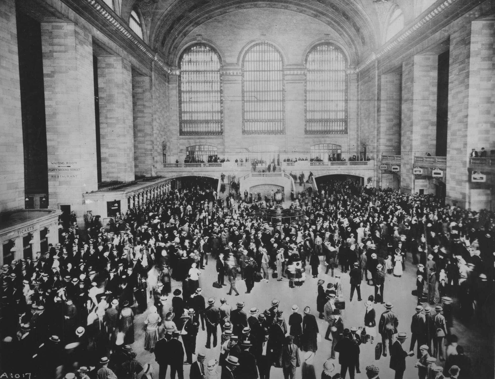 Grand Central Station, early 20th century, stone train station, Full HD Desktop Wallpaper