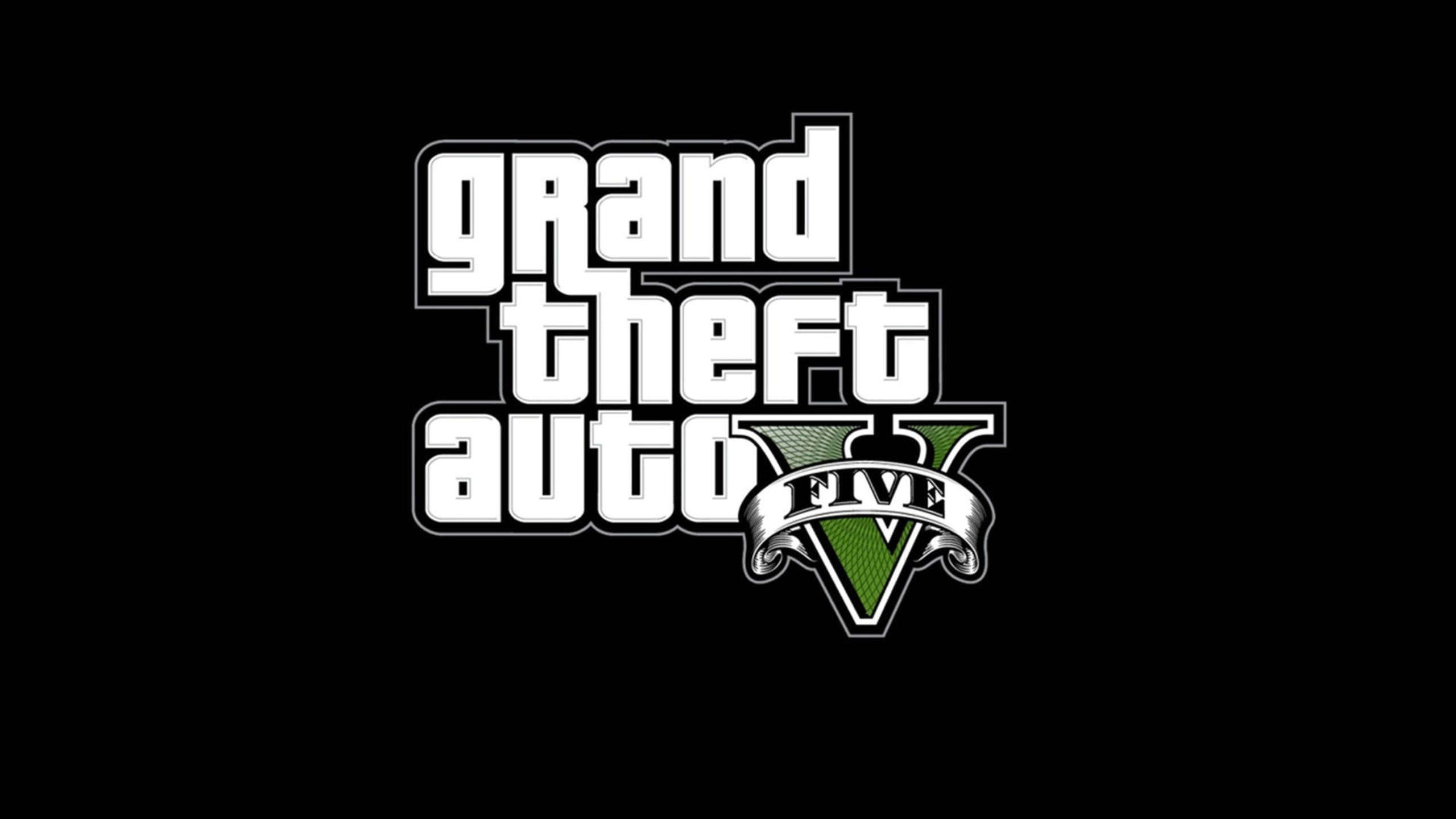 Grand Theft Auto V, white, green, 2K Desktop Wallpaper