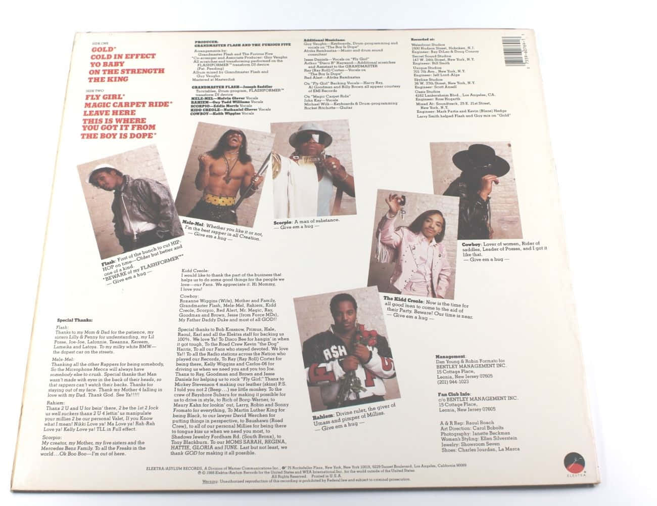 Grandmaster Flash and The Furious Five, 1970s, red typography, HD Desktop Wallpaper