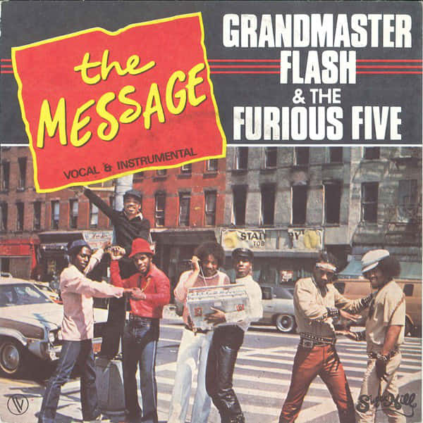 Grandmaster Flash And The Furious Five, urban street corner, vintage cars, SD Phone Wallpaper