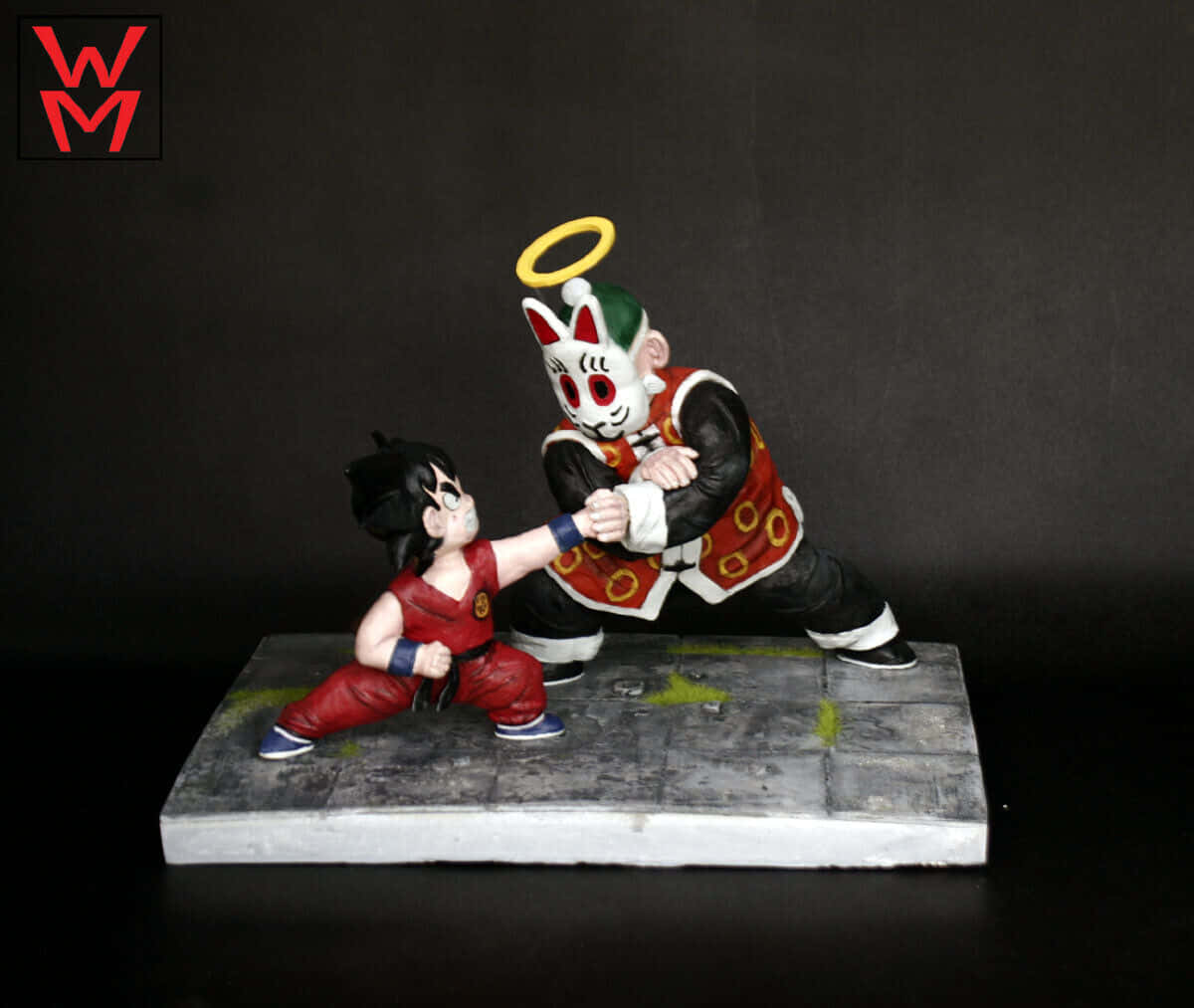 Grandpa Gohan, red, masked angelic figure, SD Desktop Wallpaper