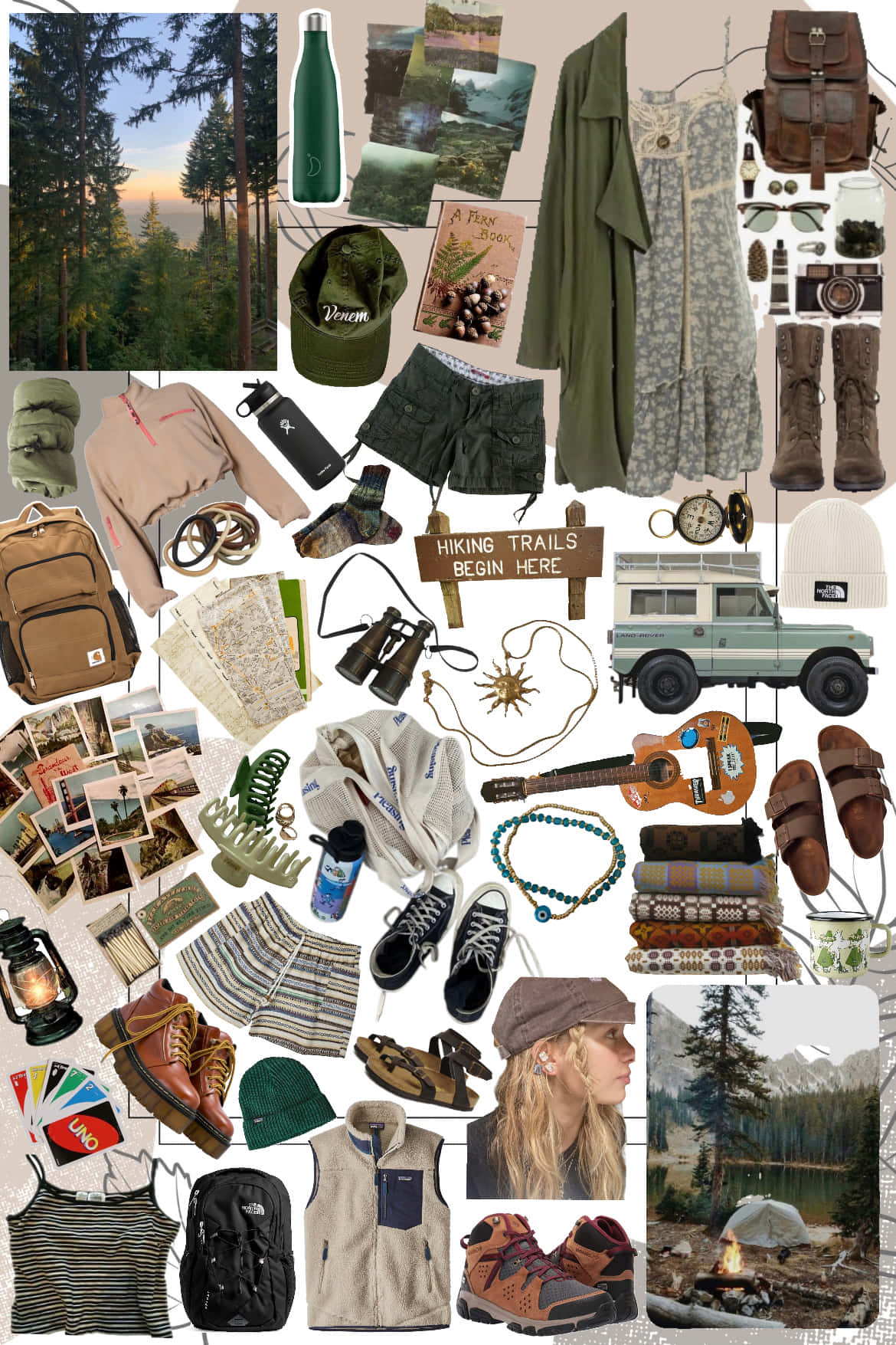 Granola Girl Aesthetic, hiking gear, clothing, HD Phone Wallpaper