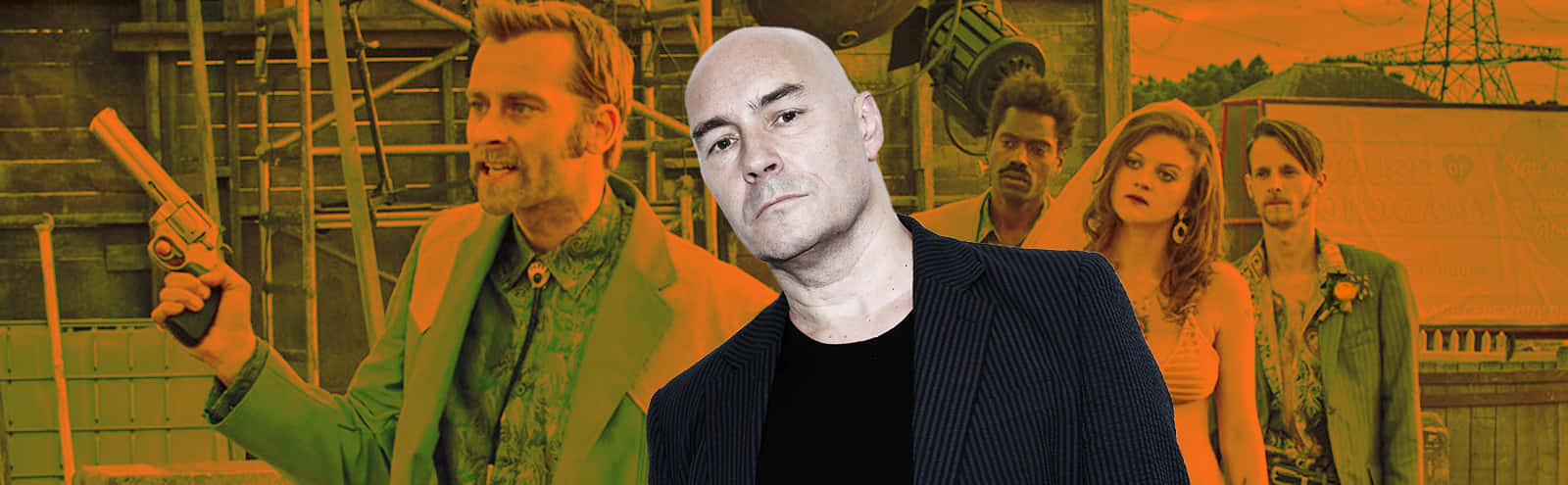 Grant Morrison, comic book background, construction zone, HD Desktop Wallpaper