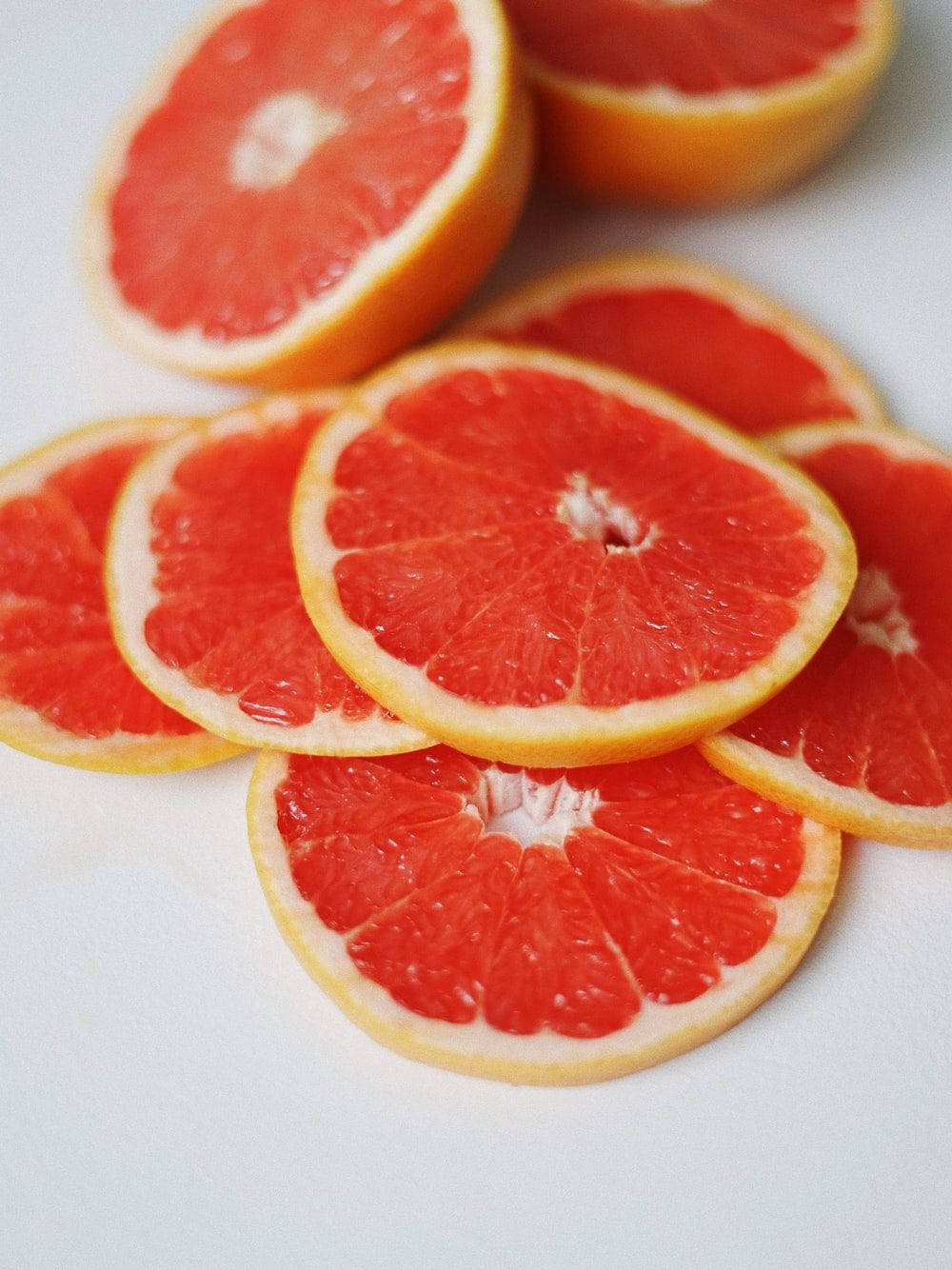 grapefruit, red, slices, HD Phone Wallpaper