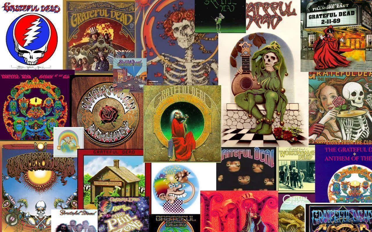 Grateful Dead, iPhone, psychedelic art, HD Desktop Wallpaper