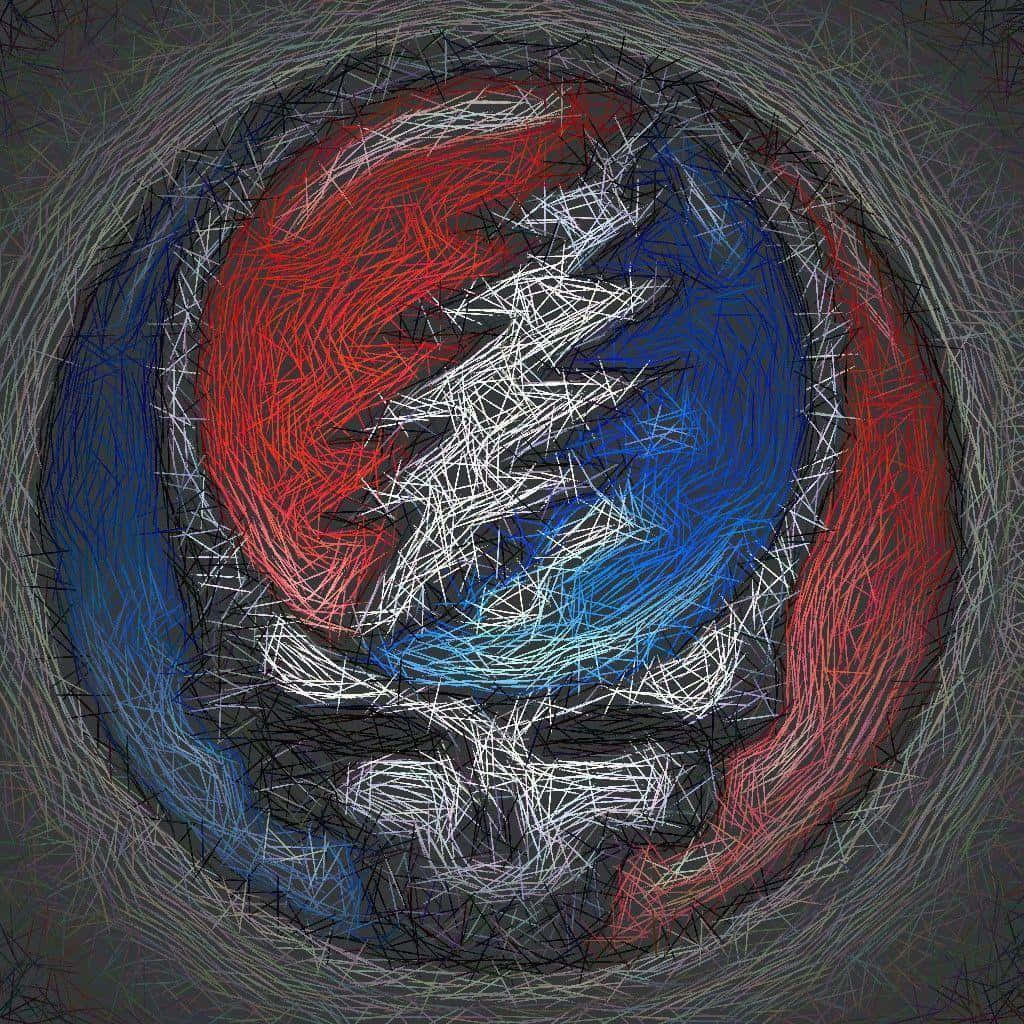 Grateful Dead, iPhone, red, SD Desktop Wallpaper