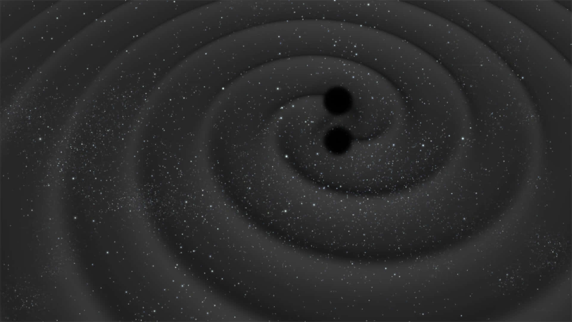 Gravitational Waves, black holes, cosmic vortex, Full HD Desktop Wallpaper