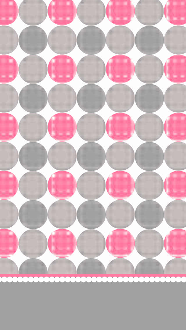 pink, gray, white, SD Phone Wallpaper