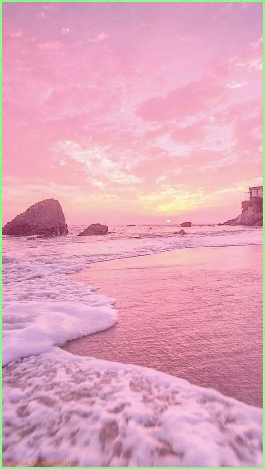 pastel pink, pastel purple, sunset, HD Phone Wallpaper