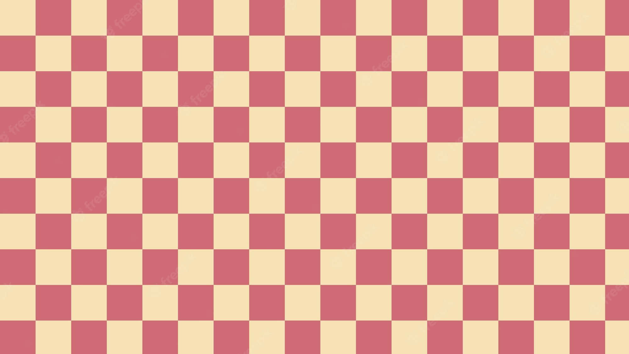 pink, beige, checkered pattern, Full HD Desktop Wallpaper