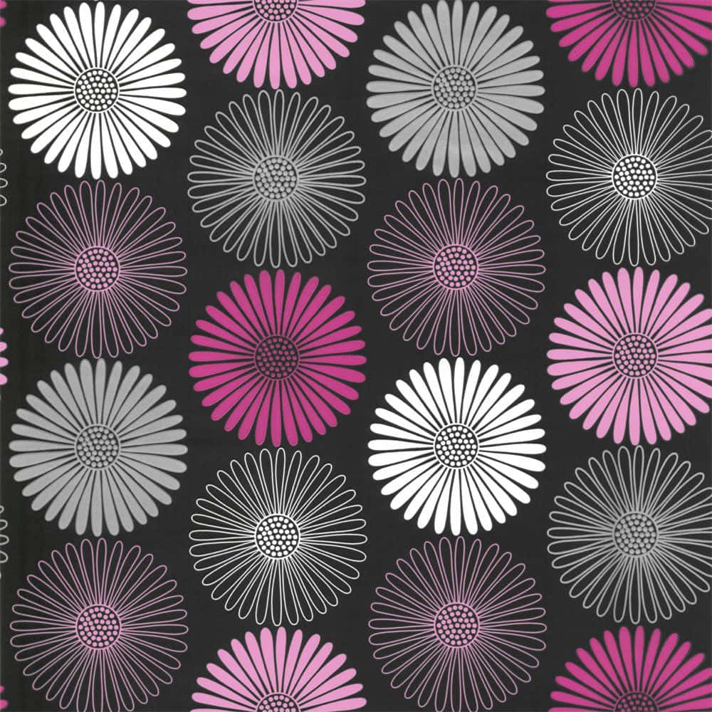 gray, pink, black background, SD Desktop Wallpaper