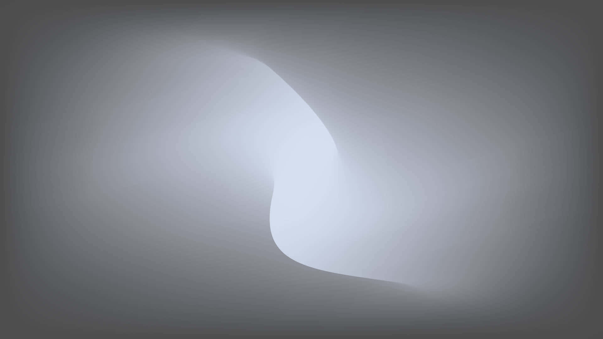 abstract gray gradient background, cool gray tones, glowing abstract wave form, Full HD Desktop Wallpaper
