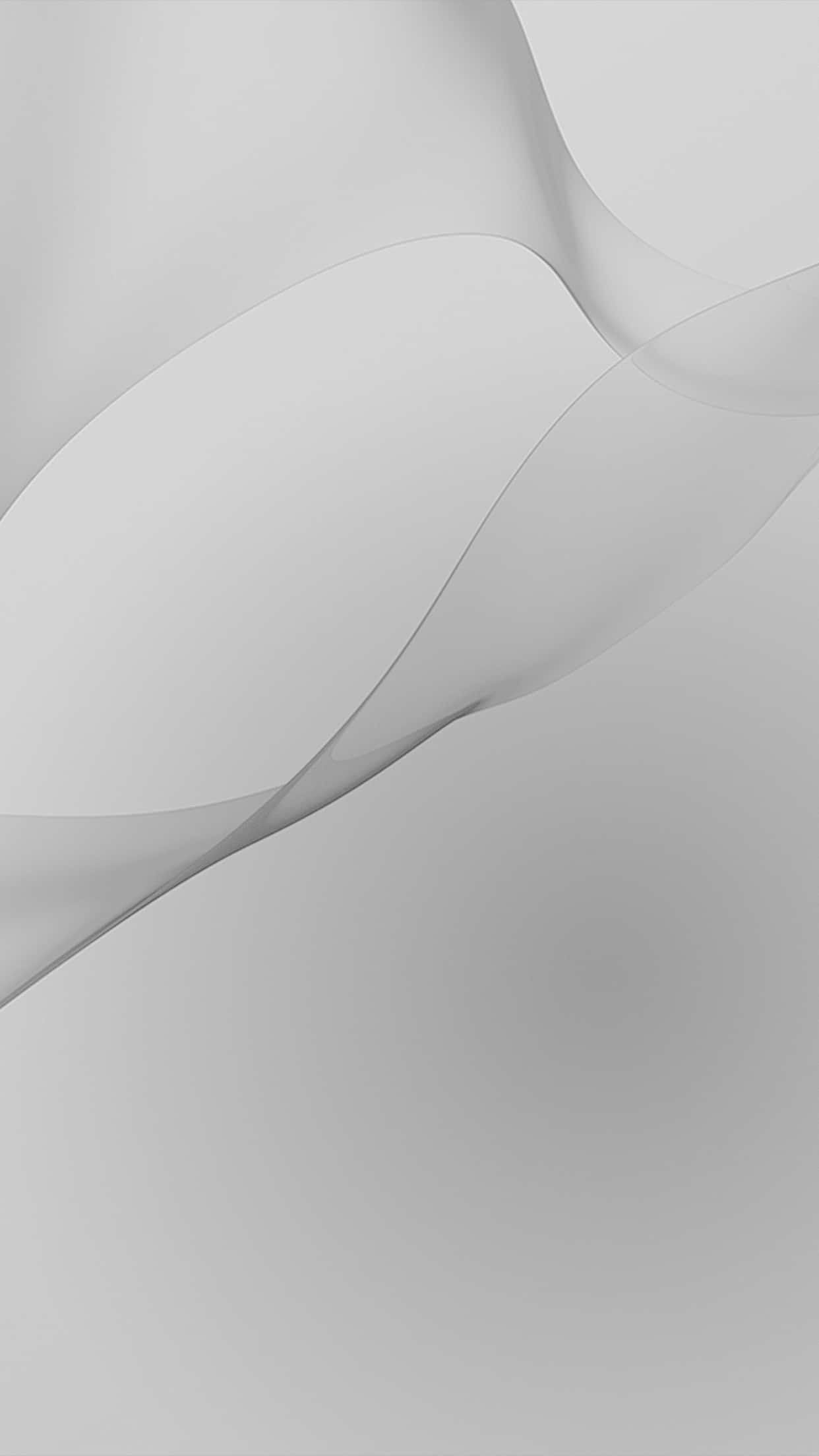 abstract gray white curves, white curves, minimalist abstract composition, Full HD Phone Wallpaper