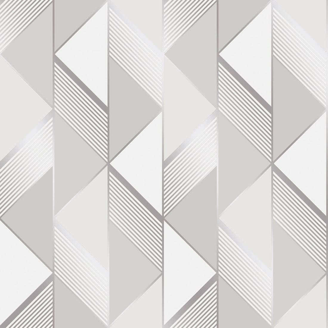 abstract geometric gray pattern, repeating diamond shapes, diagonal stripes, SD Desktop Wallpaper