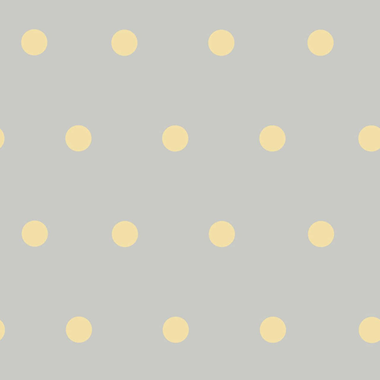 Gray And Yellow Polka Dot, pale yellow polka dots, soft gray background, HD Desktop Wallpaper