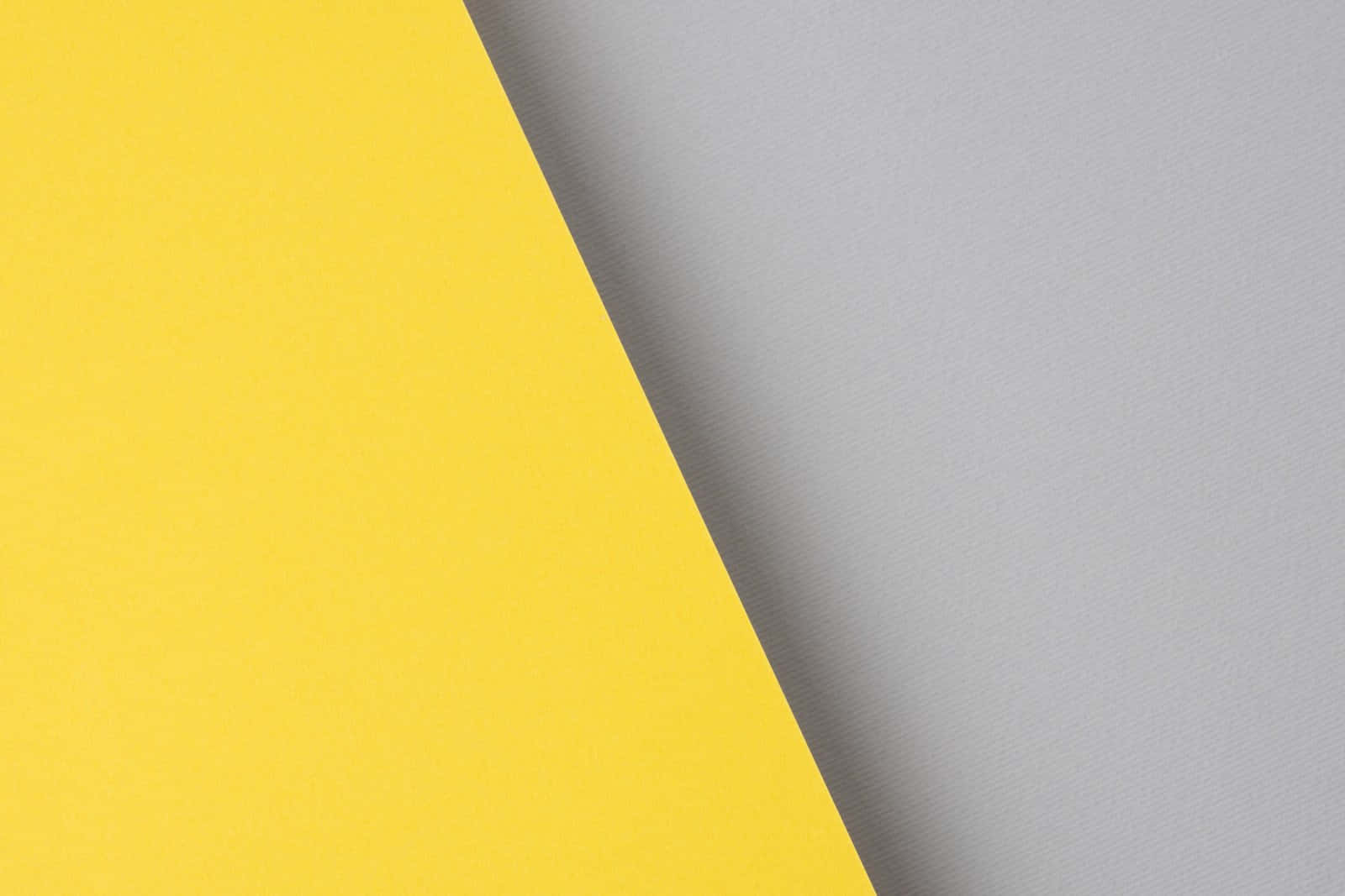 vibrant yellow, muted gray, textured paper, HD Desktop Wallpaper