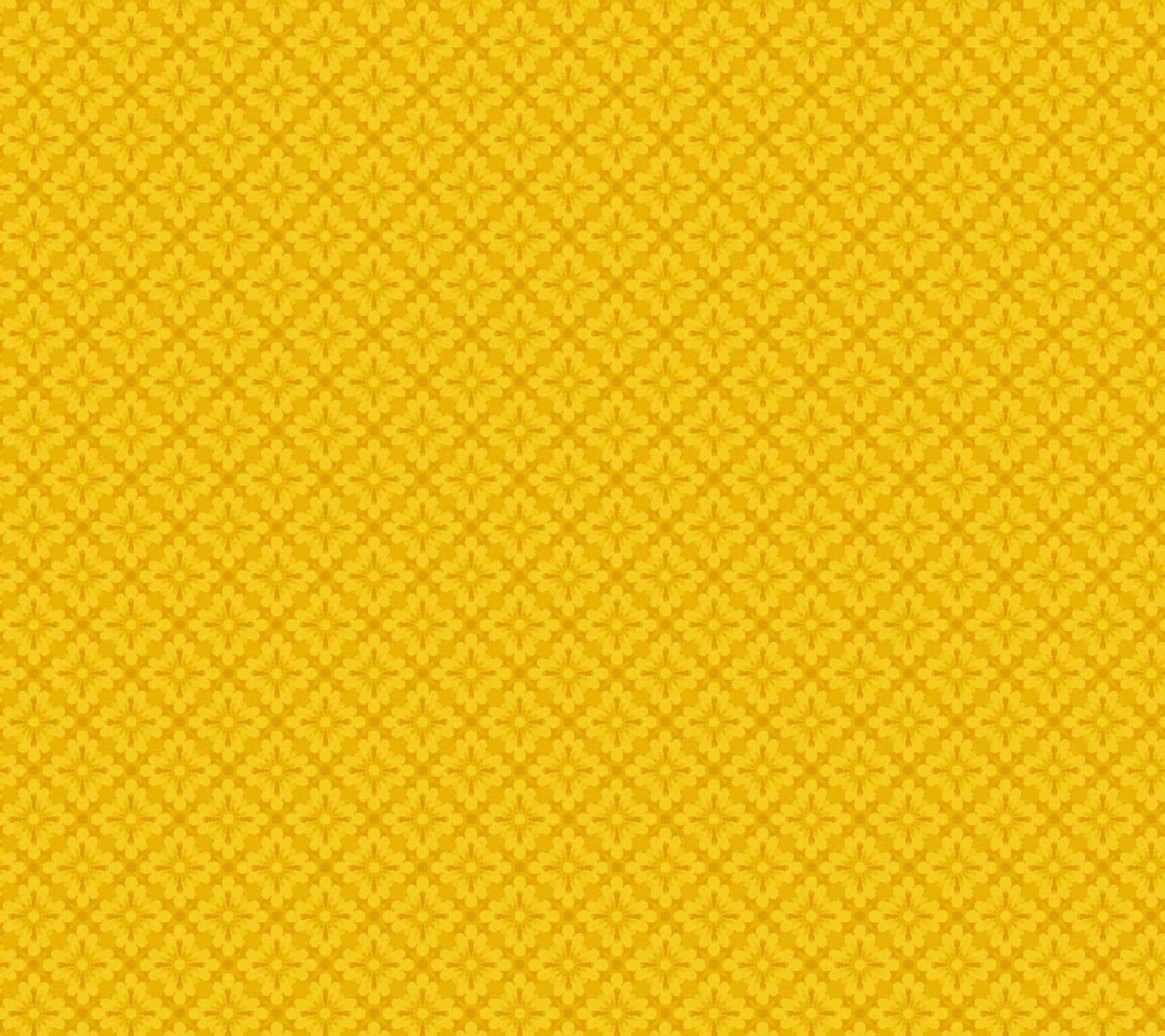 Gray And Yellow, vibrant yellow, repeating geometric starburst pattern, Full HD Desktop Wallpaper
