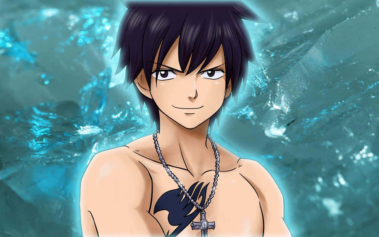 Gray Fullbuster, dark hair, black tattoo, HD Desktop Wallpaper