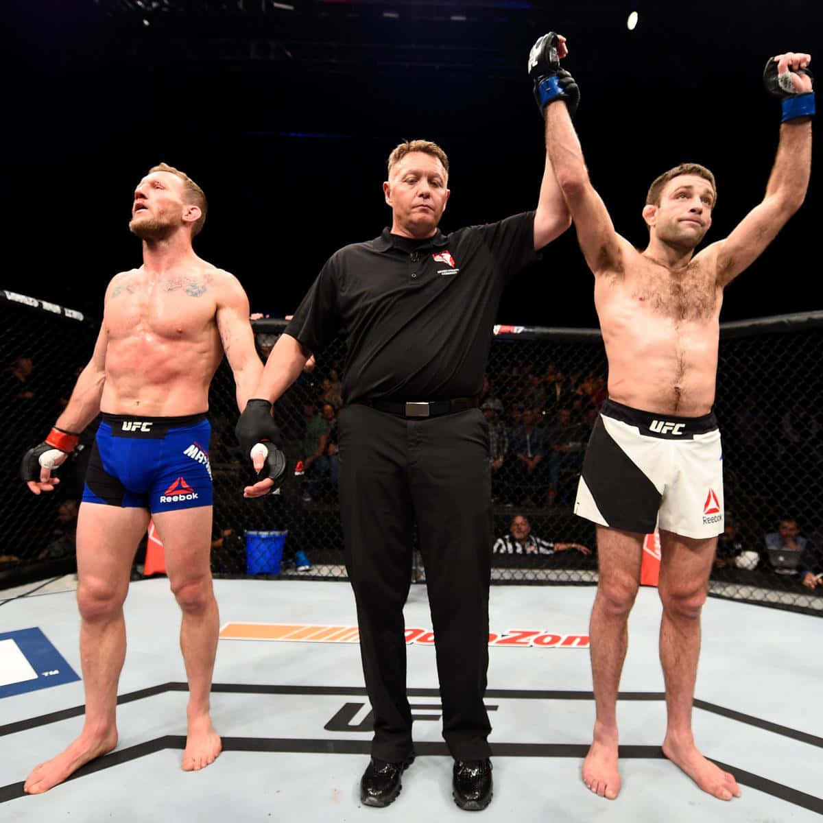 Gray Maynard, UFC referee, octagon, SD Desktop Wallpaper