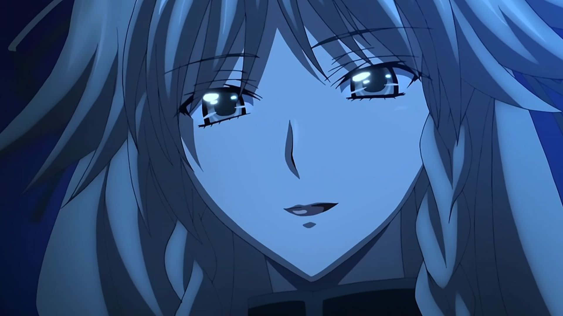 Grayfia Lucifuge, anime, silver hair, Full HD Desktop Wallpaper