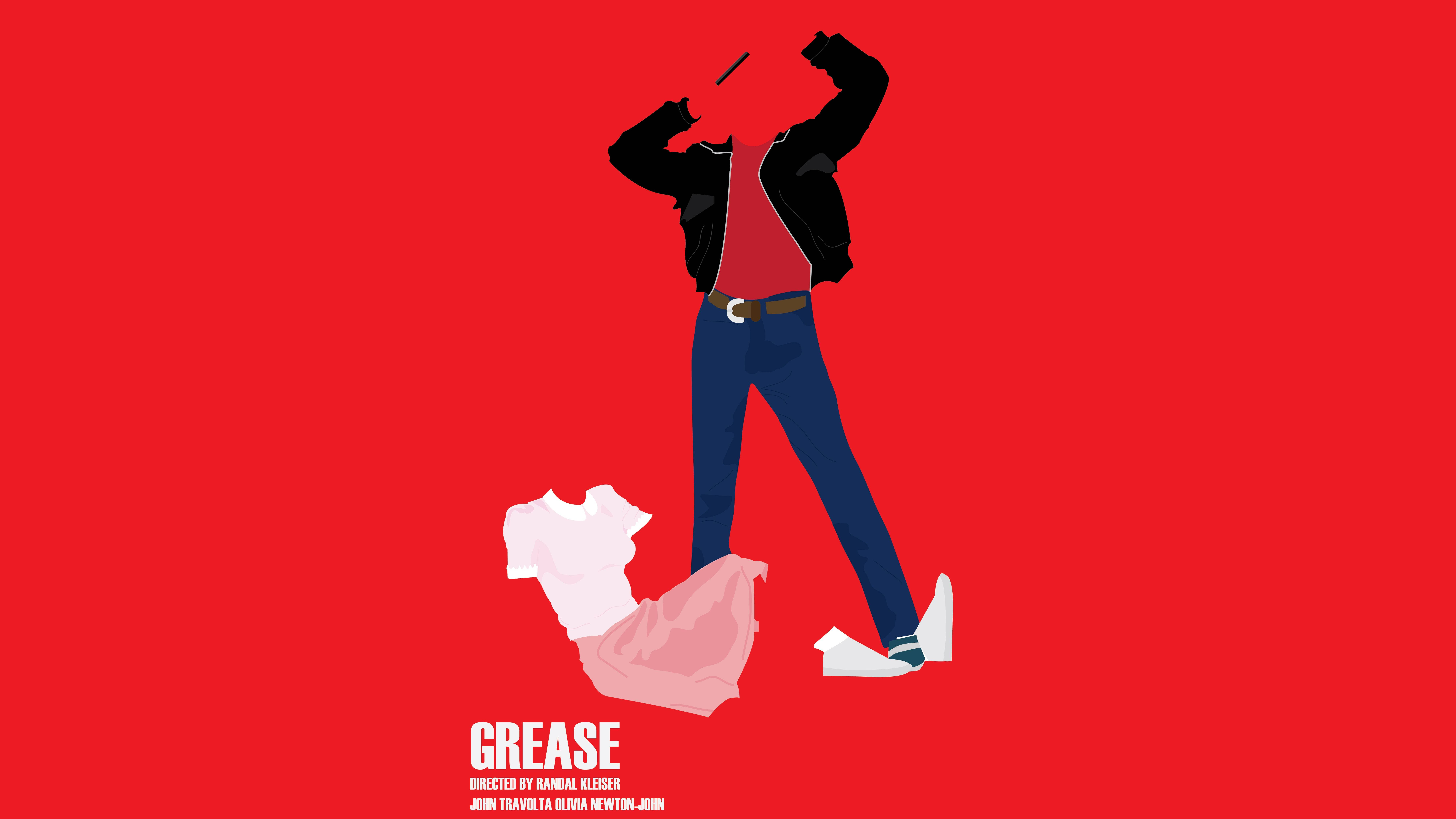 Grease, leather jacket, jeans, 8K Desktop Wallpaper