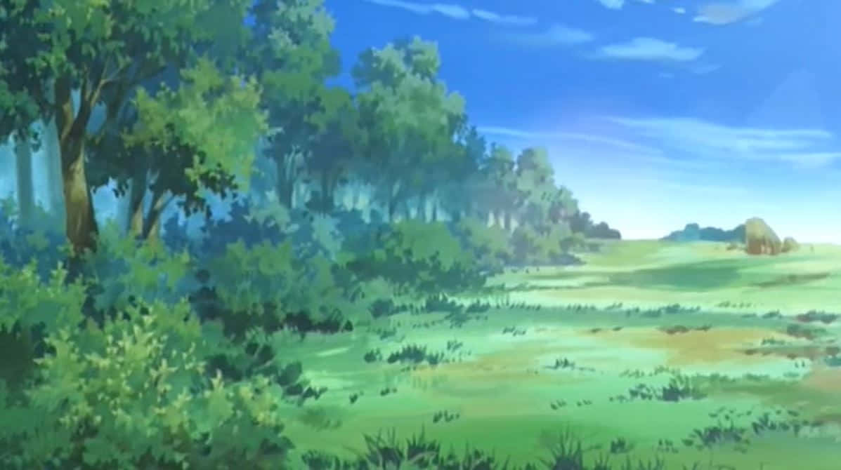 Greed Island, anime landscape, lush green meadow, SD Desktop Wallpaper