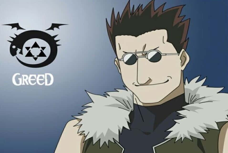 Greed, spiky hair, sunglasses, SD Desktop Wallpaper