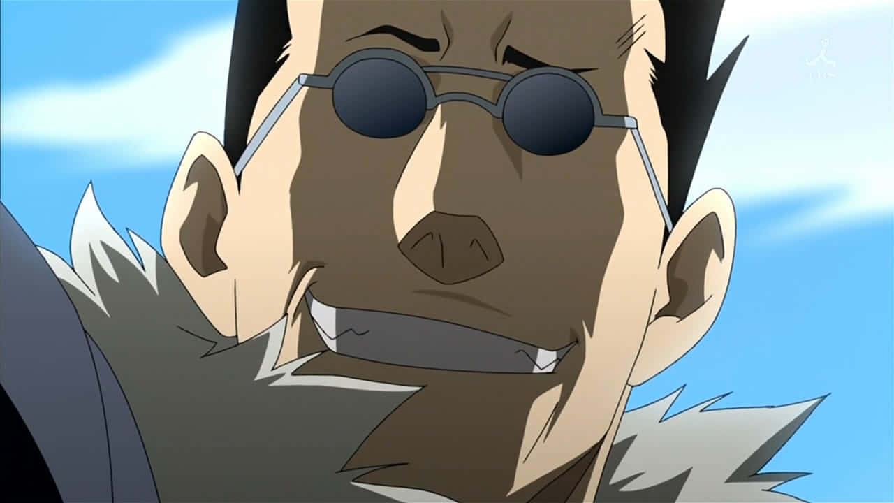 Greed Island, anime man, round sunglasses, HD Desktop Wallpaper