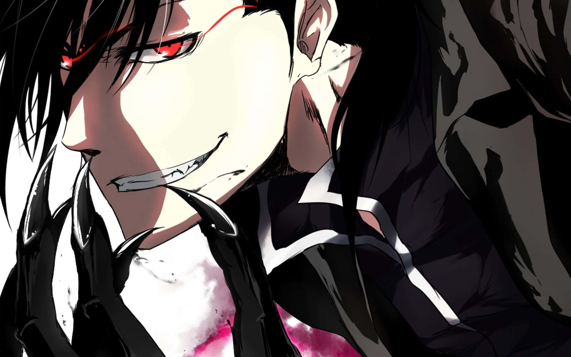 Greed Island, anime character, red eyes, Full HD Desktop Wallpaper