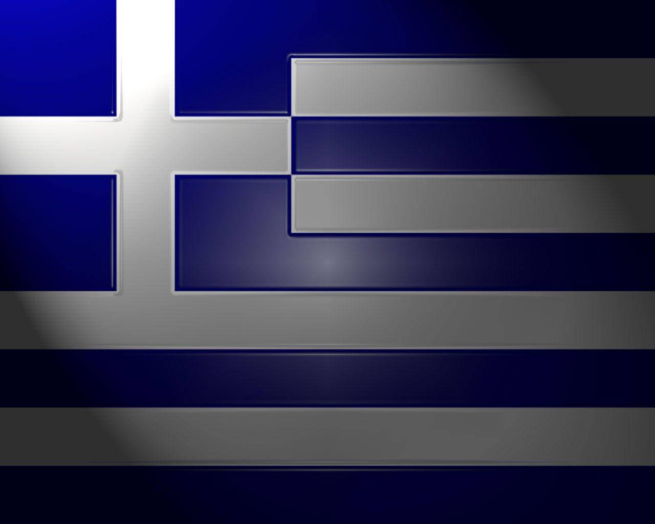 Greek Flag, metallic blue, silver, HD Desktop Wallpaper