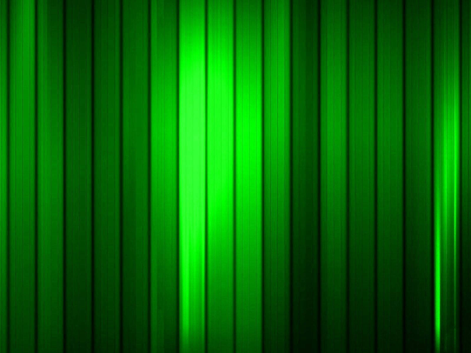 green column abstract, vertical green light stripes, dark background, HD Desktop Wallpaper