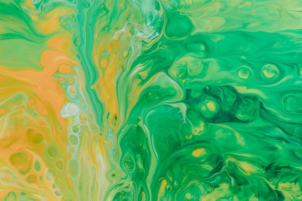 green, yellow, white, SD Desktop Wallpaper