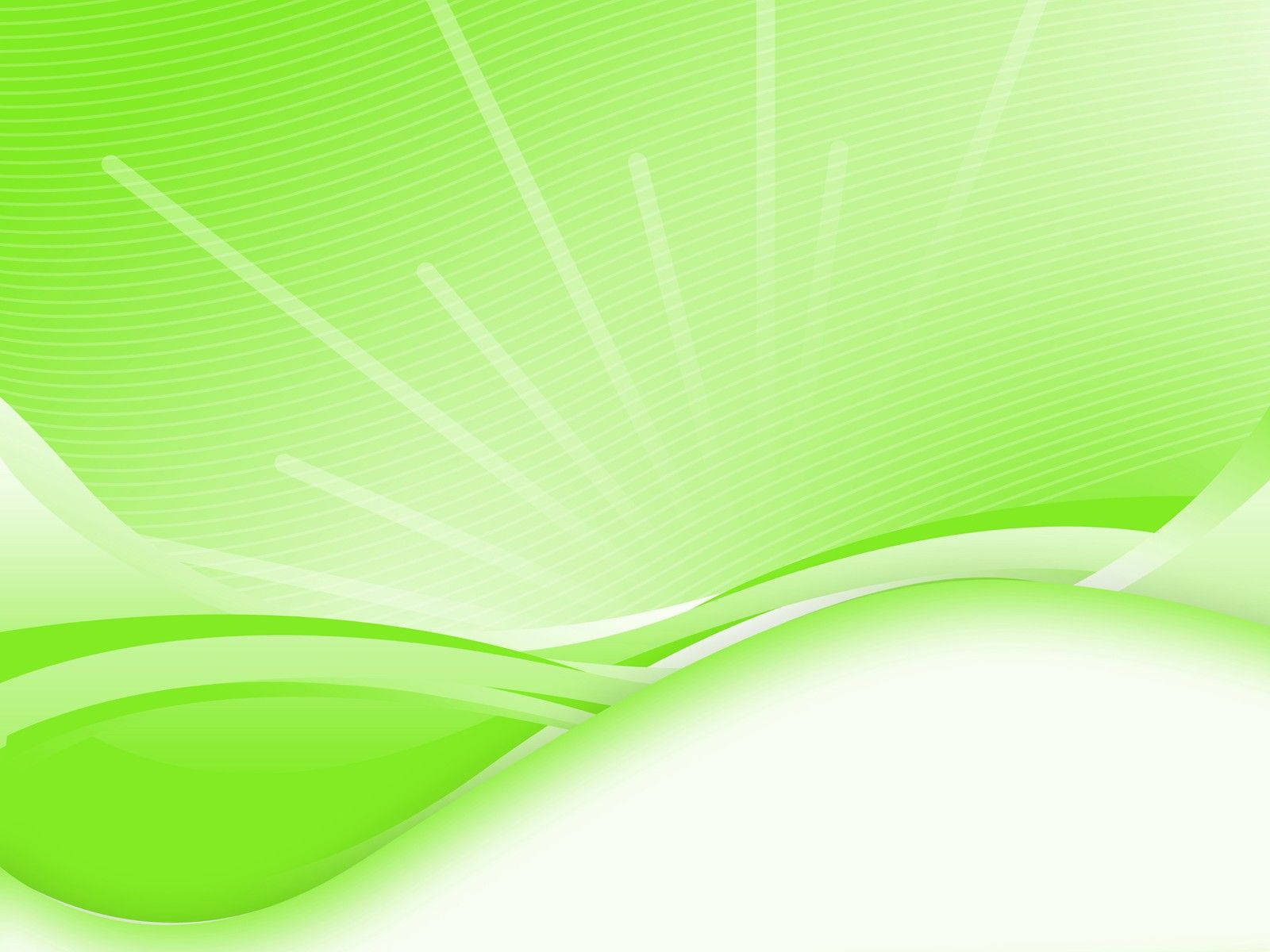wavy green rays, vibrant green, abstract waves, HD Desktop Wallpaper