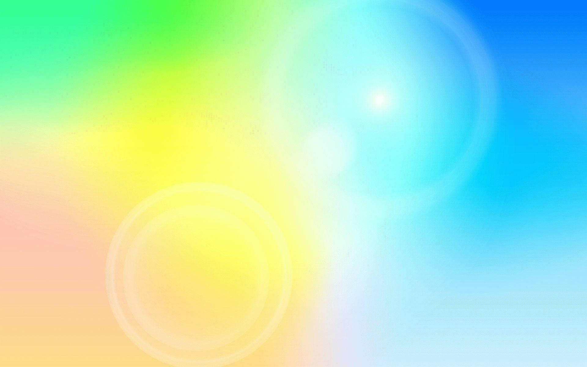 vibrant gradient background, soft lens flares, green, Full HD Desktop Wallpaper