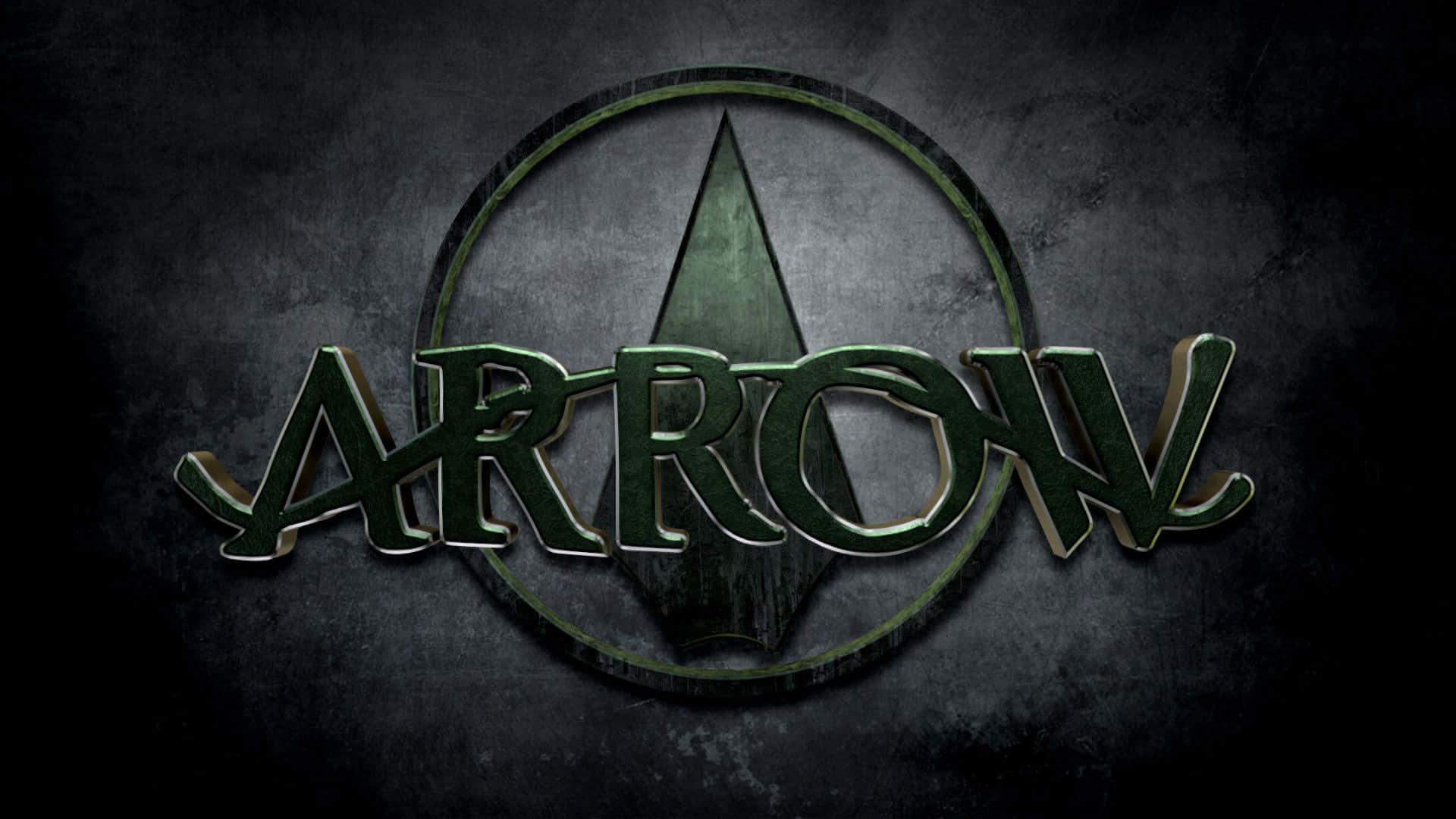 Green Arrow iPhone, Arrow logo, metallic green, Full HD Desktop Wallpaper