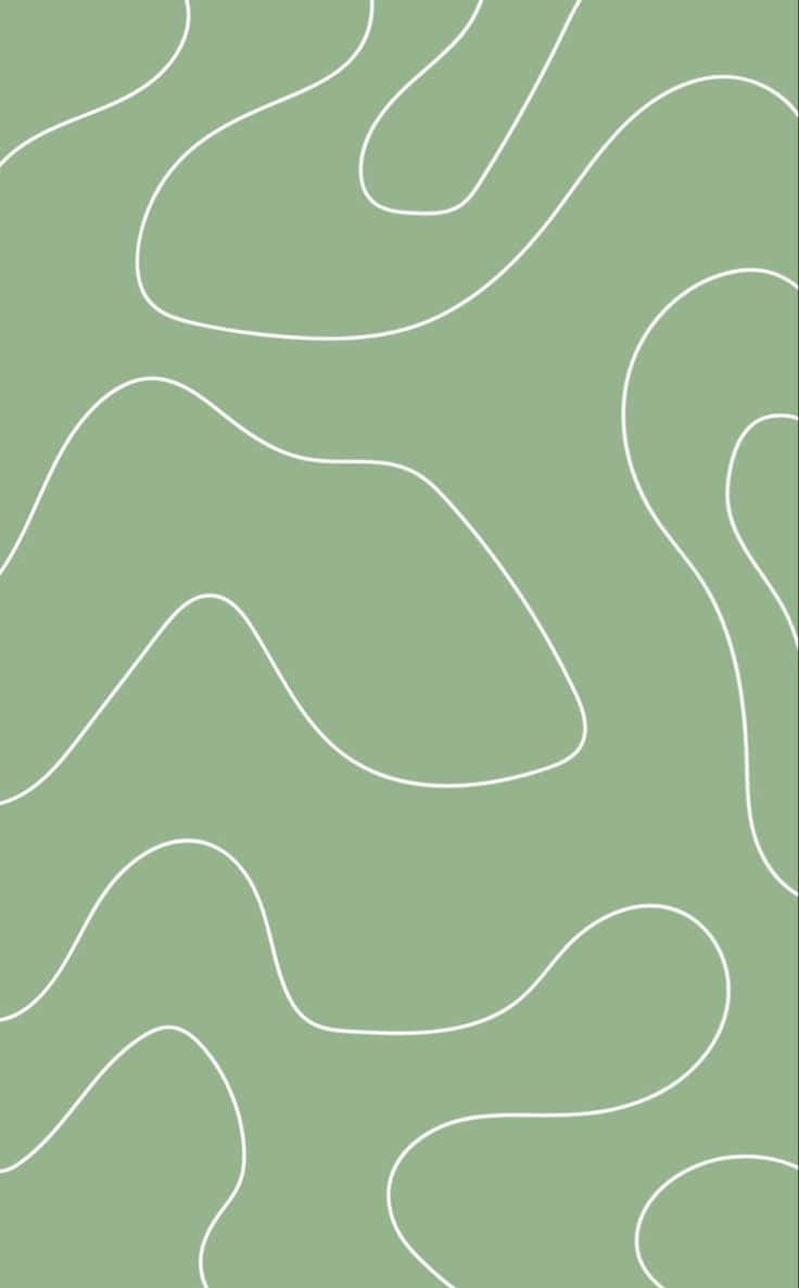 olive green, iPhone, green and white pattern, SD Phone Wallpaper