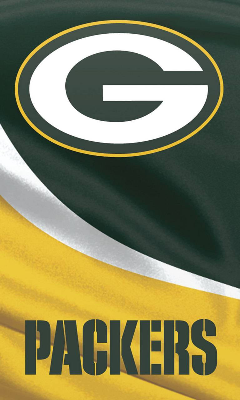 Green Bay Packers, green yellow and white fabric, waving, HD Phone Wallpaper